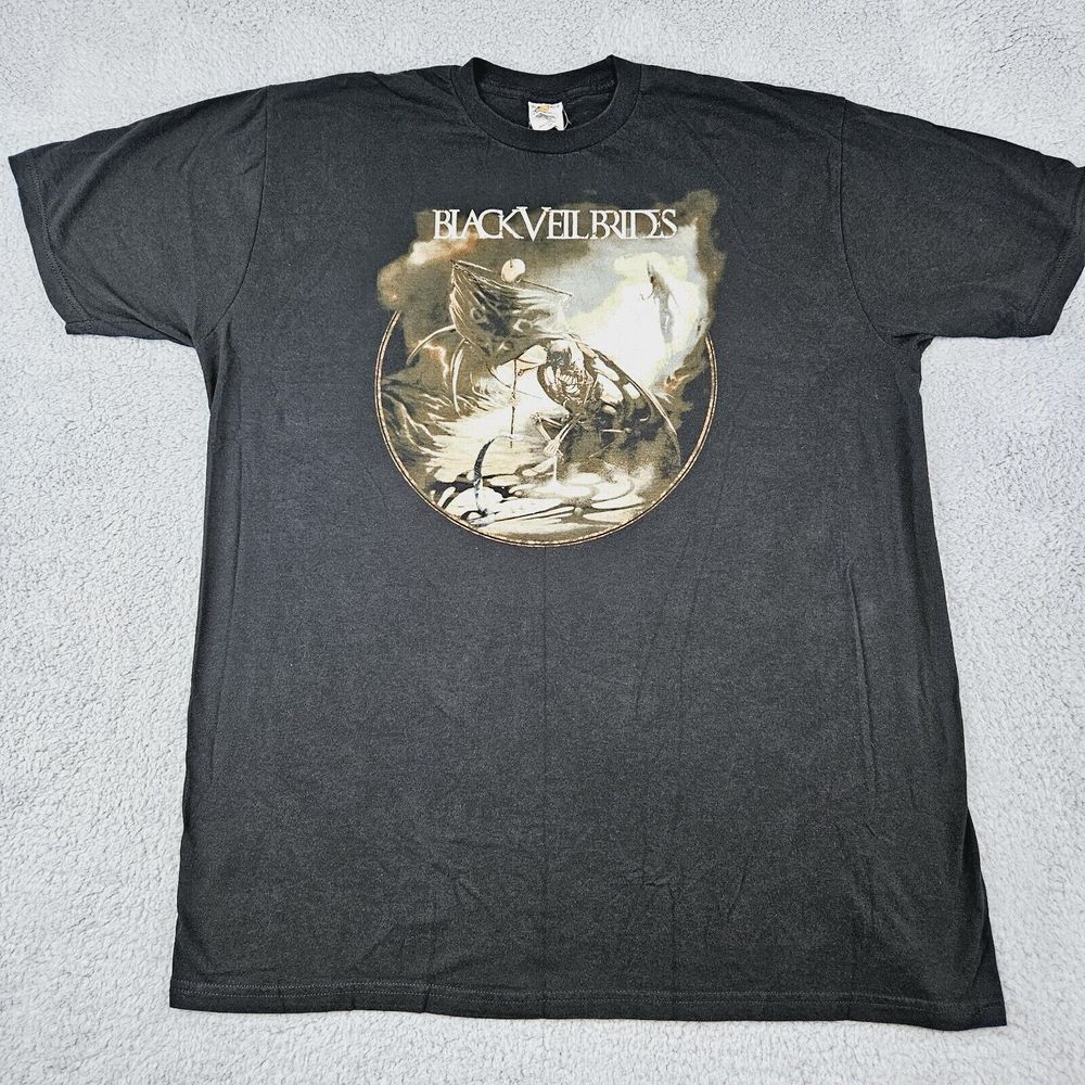 Black Veil Brides‎ Band Tshirt Size 2XL VINTAGE BayIsland Sportwear Tag 90s HTF